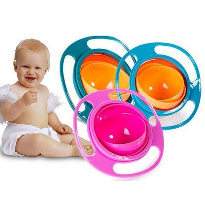 360° Spill-Proof Baby Gyro Bowl